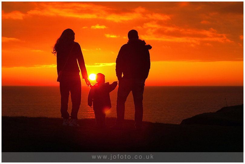 Sunset at Belle Tout
